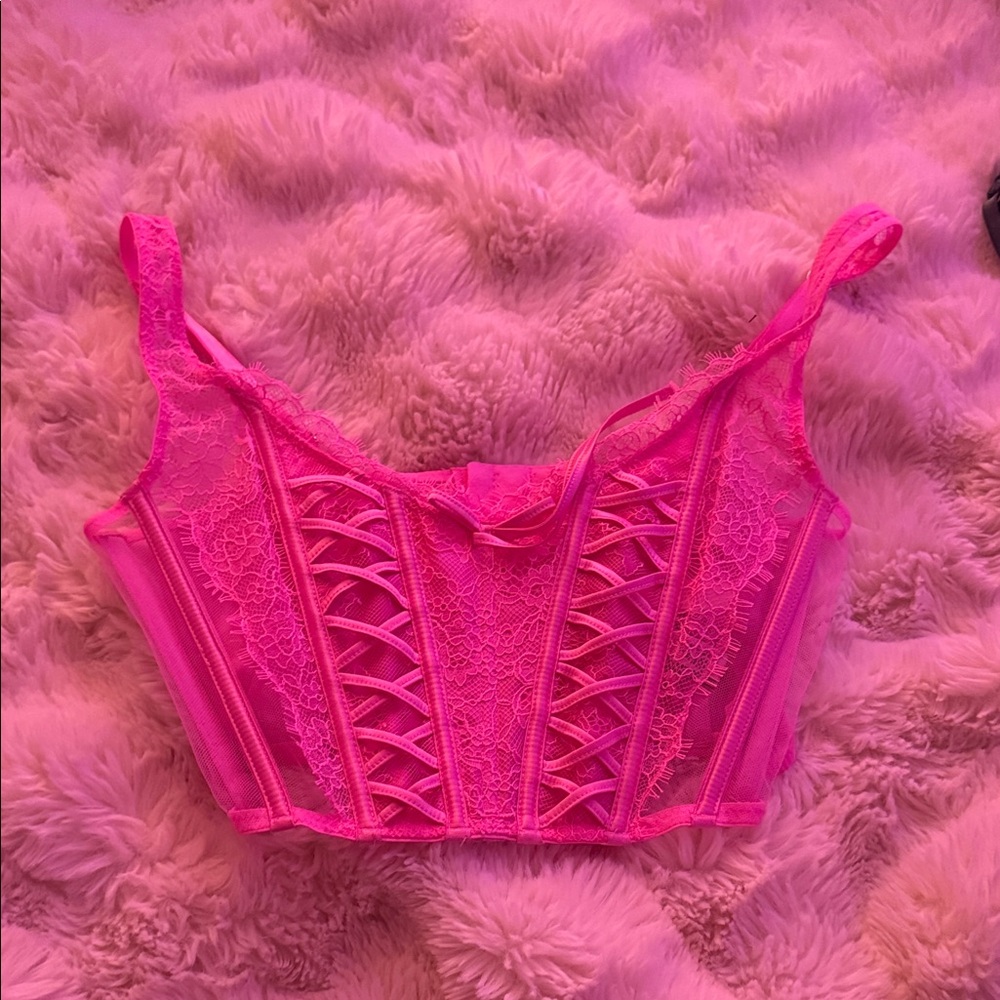 Victoria's Secret Pink Lace Bra